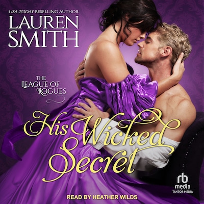 His Wicked Secret – omslag til lydbogen af Lauren Smith
