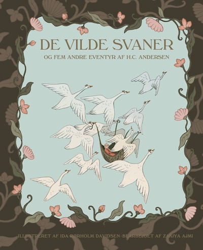 De vilde svaner og fem andre eventyr af H.C. Andersen – omslag til lydbogen af H. C. Andersen