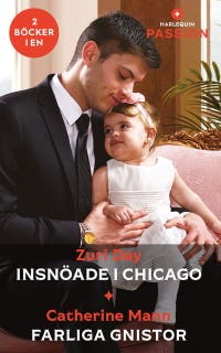 Insnöade i Chicago / Farliga gnistor – omslag till ljudboken av Catherine Mann,Zuri Day