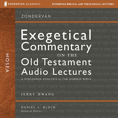 Hosea: Audio Lectures – omslag til lydbogen af Jerry Hwang