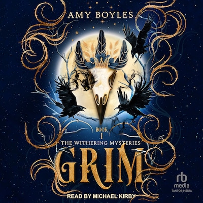 Grim – omslag til lydbogen af Amy Boyles