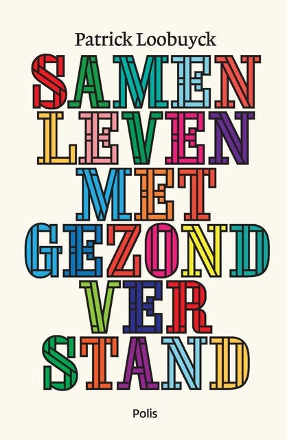 Samenleven met gezond verstand – omslag van het luisterboek van Patrick Loobuyck