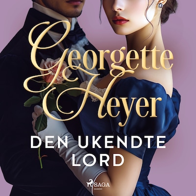 Den ukendte lord – omslag til lydbogen af Georgette Heyer