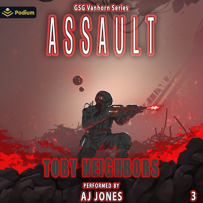 Assault – omslag til lydbogen af Toby Neighbors