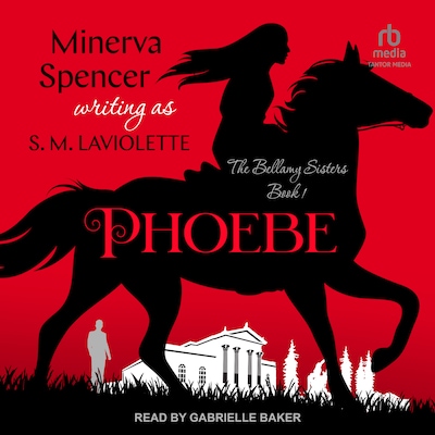Phoebe – omslag til lydbogen af Minerva Spencer, S.M. LaViolette
