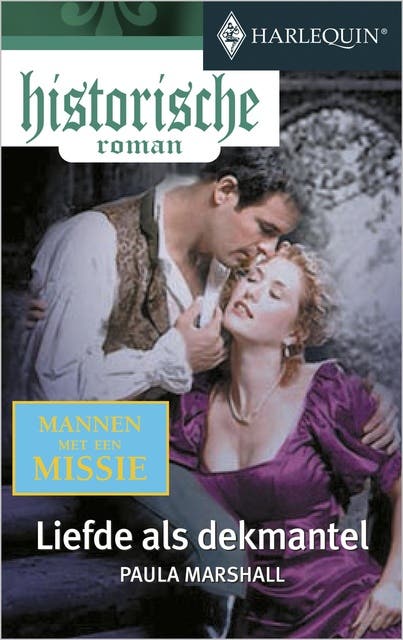 Liefde als dekmantel: Mannen met een missie – omslag van het luisterboek van Paula Marshall