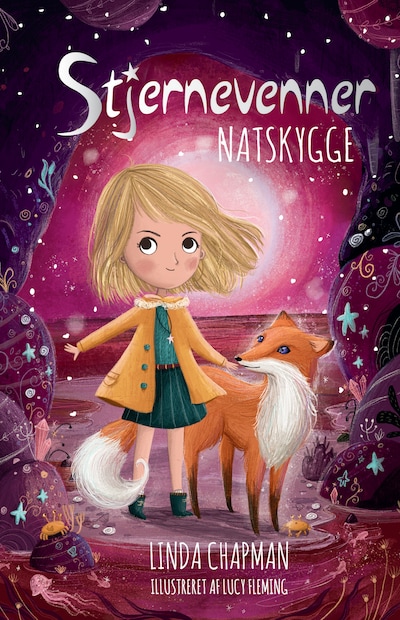 Stjernevenner (5) Natskygge – omslag til lydbogen af Linda Chapman