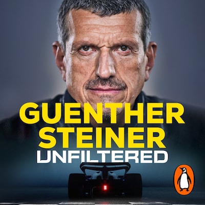 Unfiltered – omslag til lydbogen af Guenther Steiner