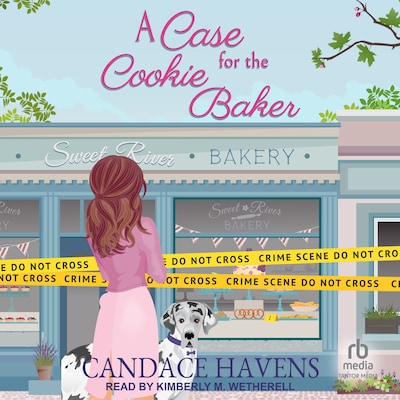 A Case for the Cookie Baker – omslag til lydbogen af Candace Havens