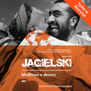 Modlitwa o deszcz – okładka audiobooka, autor Wojciech Jagielski