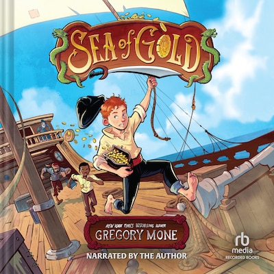 Sea of Gold – omslag til lydbogen af Gregory Mone