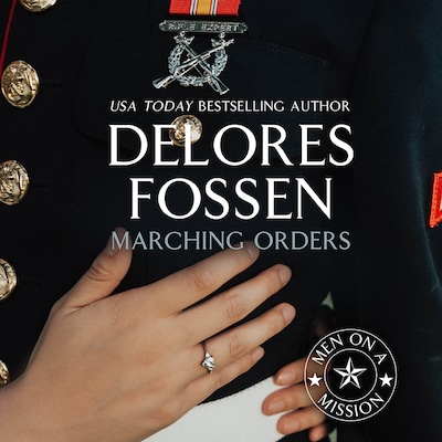 Marching Orders – omslag til lydbogen af Delores Fossen