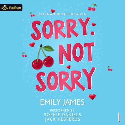 Sorry. Not Sorry – omslag til lydbogen af Emily James