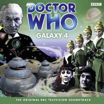 Doctor Who: Galaxy 4 (TV Soundtrack) – omslag til lydbogen af William Emms