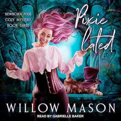 Pixie-lated – omslag til lydbogen af Willow Mason