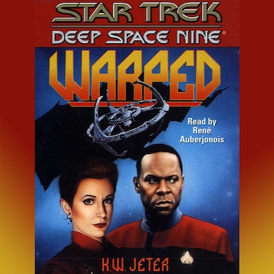 Star Trek Deep Space Nine: Warped – omslag til lydbogen af K.W. Jeter
