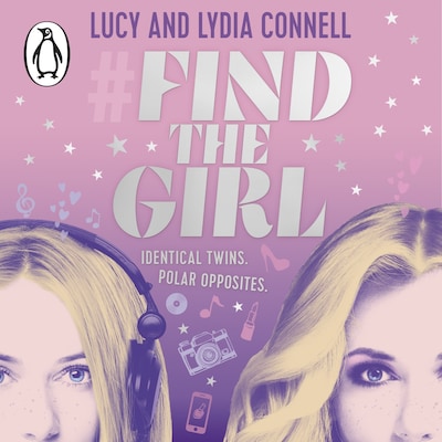 Find The Girl – omslag til lydbogen af Lucy Connell, Lydia Connell