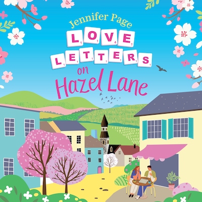 Love Letters on Hazel Lane – omslag til lydbogen af Jennifer Page