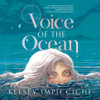 Voice of the Ocean – omslag till ljudboken av Kelsey Impicciche