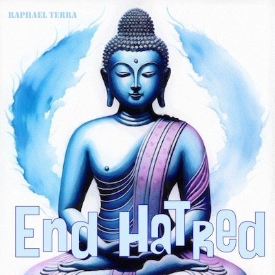 End Hatred – omslag til lydbogen af Raphael Terra
