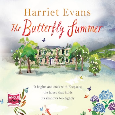 The Butterfly Summer – omslag til lydbogen af Harriet Evans