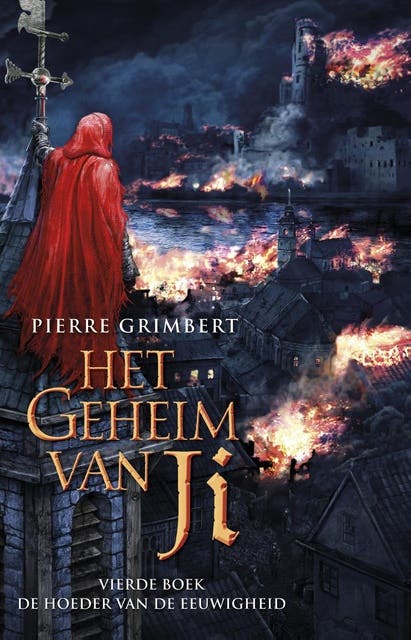 De Hoeder van de eeuwigheid – omslag van het luisterboek van Pierre Grimbert