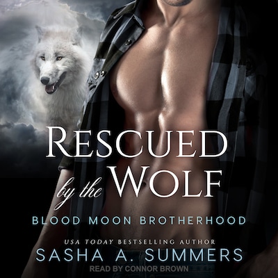Rescued by the Wolf – omslag til lydbogen af Sasha Summers