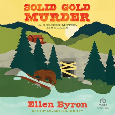 Solid Gold Murder – omslag til lydbogen af Ellen Byron