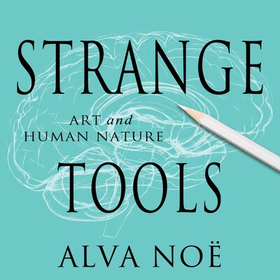 Strange Tools – omslag til lydbogen af Alva Noë