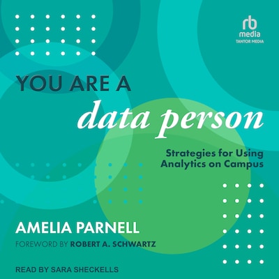You Are a Data Person – omslag til lydbogen af Amelia Parnell
