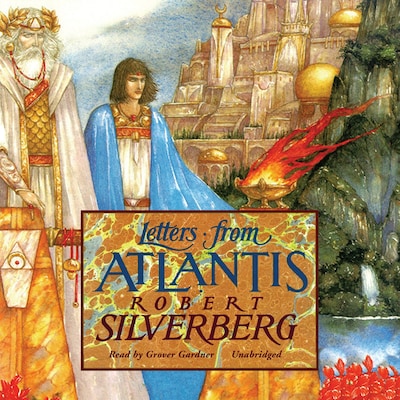Letters from Atlantis – omslag til lydbogen af Robert Silverberg