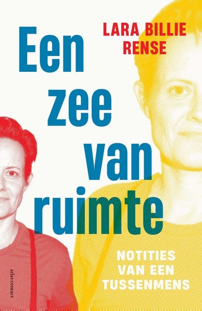 Een zee van ruimte: notities van een tussenmens – omslag van het luisterboek van Lara Billie Rense