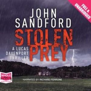 Stolen Prey – okładka audiobooka, autor John Sandford