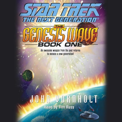 The Genesis Wave Book 1 – omslag til lydbogen af John Vornholt