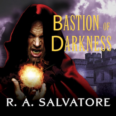 Bastion of Darkness – omslag til lydbogen af R.A. Salvatore