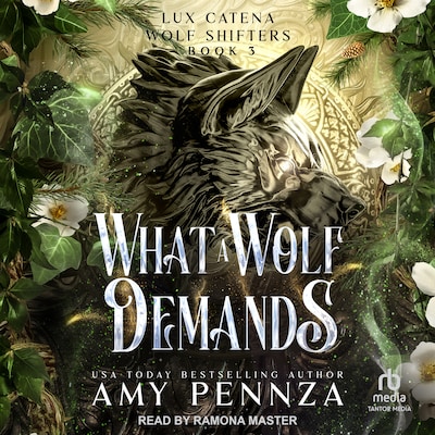 What a Wolf Demands – omslag til lydbogen af Amy Pennza