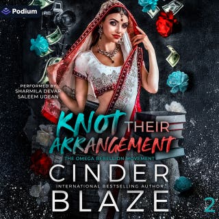 Knot Their Arrangement: The Omega Rebellion Movement, Book 2 – omslag till ljudboken av Cinder Blaze