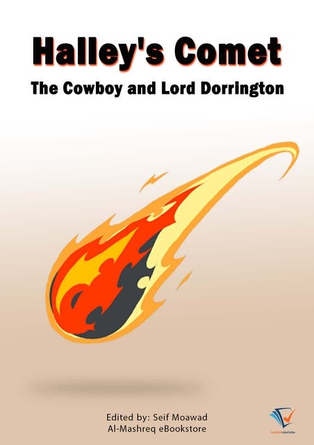 Halley's Comet: The Cowboy and Lord Dorrington – omslag til lydbogen af Edgar Wallace