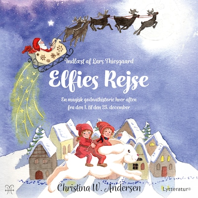 Elfies rejse – omslag til lydbogen af Christina W. Andersen