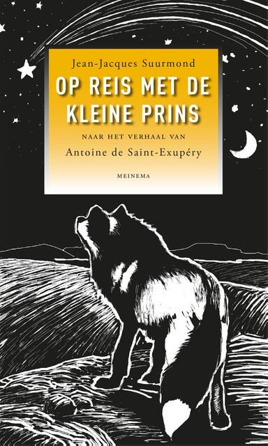 Op reis met de kleine prins: naar het verhaal van Atoine de Saint-Exupery – omslag van het luisterboek van Jean-Jacques Suurmond