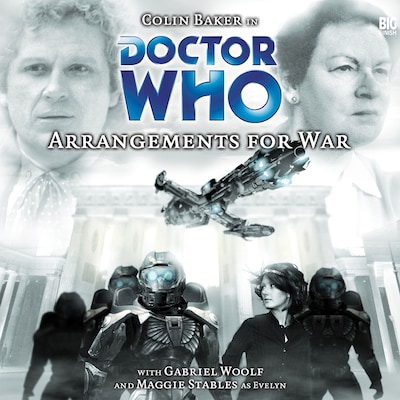 Doctor Who - Arrangements for War (Unabridged) – omslag til lydbogen af Paul Sutton