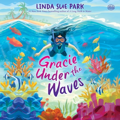 Gracie Under the Waves – omslag til lydbogen af Linda Sue Park