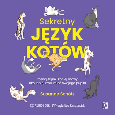 Sekretny język kotów – okładka audiobooka, autor Susanne Schötz