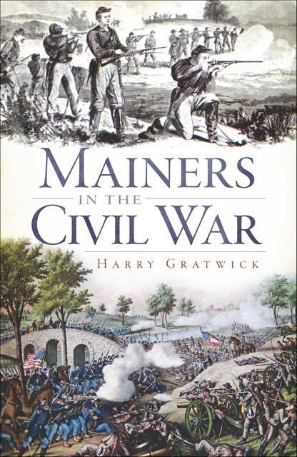 Mainers in the Civil War – omslag til lydbogen af Harry Gratwick