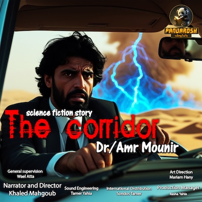 The Corridor – omslag til lydbogen af Amr Mounir