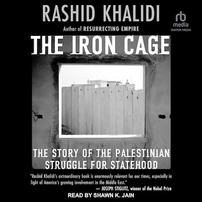The Iron Cage – omslag til lydbogen af Rashid Khalidi