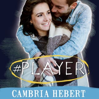 #Player – omslag till ljudboken av Cambria Hebert