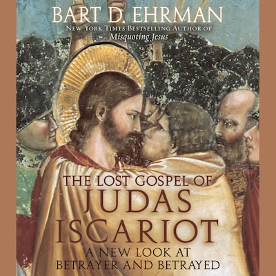The Lost Gospel of Judas Iscariot – omslag til lydbogen af Bart D. Ehrman