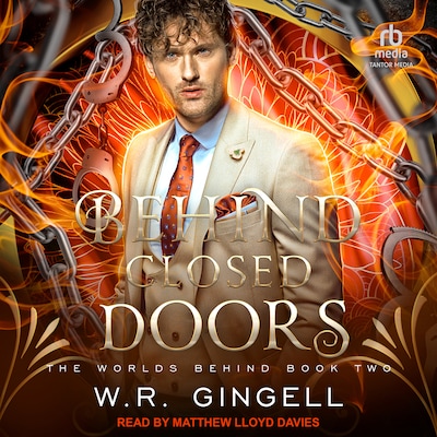Behind Closed Doors – omslag til lydbogen af W.R. Gingell