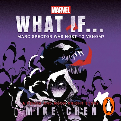 What If. . . Marc Spector Was Host to Venom? – omslag til lydbogen af Mike Chen
